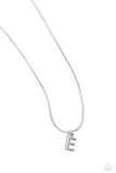 Seize the Initial - E - Silver