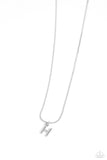Seize the Initial - H - Silver