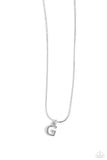 Seize the Initial - G - Silver