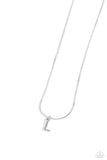 Seize the Initial - L - Silver