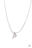 Seize the Initial - P -Silver