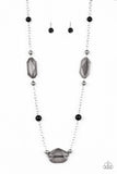 Crystal Charm - Black